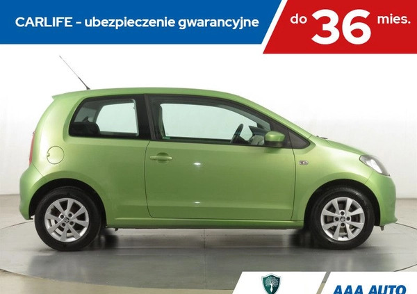 Skoda Citigo cena 19000 przebieg: 194087, rok produkcji 2013 z Darłowo małe 121